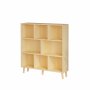 HANAH HOME Polica za knjige Bristol Maple - slika 4