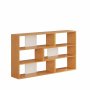 HANAH HOME Polica za knjige Aruba Natural White - slika 4