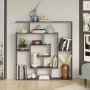 HANAH HOME Polica za knjige Granada Anthracite - slika 2