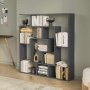 HANAH HOME Polica za knjige Granada Anthracite - slika 3