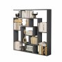 HANAH HOME Polica za knjige Granada Anthracite - slika 5