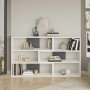 HANAH HOME Polica za knjige Aruba White Anthracite - slika 3