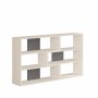 HANAH HOME Polica za knjige Aruba White Anthracite - slika 4