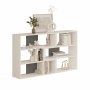 HANAH HOME Polica za knjige Aruba White Anthracite - slika 5