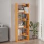HANAH HOME Polica za knjige Palermo Natural Anthracite - slika 2