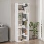 HANAH HOME Polica za knjige Palermo White Anthracite - slika 2