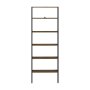 HANAH HOME Polica za knjige Hero Anthracite Antique Walnut - slika 4