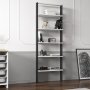 HANAH HOME Polica za knjige Hero Anthracite White - slika 2