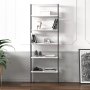 HANAH HOME Polica za knjige Hero Anthracite White - slika 1
