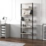 HANAH HOME Polica za knjige Hero Travertine Anthracite - slika 3