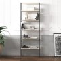 HANAH HOME Polica za knjige Hero Travertine Anthracite - slika 1