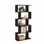 HANAH HOME Polica za knjige Santorini Black - slika 5