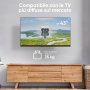 ONKRON Full Motion TV Wall Mount for 17– 43 Inch LCD LED Flat Screens up to 35 kgs, Black - slika 5
