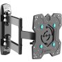 ONKRON Full Motion TV Wall Mount for 17– 43 Inch LCD LED Flat Screens up to 35 kgs, Black - slika 1