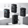 ANKER Nano 20W putni zidni punjač 5-portova (2x USB-A, 2x USB-C, crni - slika 2