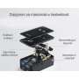 ANKER Nano 20W putni zidni punjač 5-portova (2x USB-A, 2x USB-C, crni - slika 5