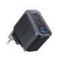 ANKER Nano 70W GaN zidni brzi punjač, 3-porta (2x USB-C i 1x USB-A) crni - slika 1