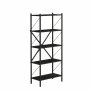 HANAH HOME Polica za knjige London Black - slika 3
