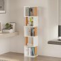 HANAH HOME Polica za knjige Milan White Natural - slika 2