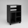 HANAH HOME Polica za knjige Cuup Black - slika 3