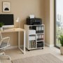 HANAH HOME Polica za knjige Cuup White - slika 2