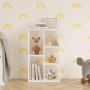 HANAH HOME Polica za knjige Monaco White - slika 2