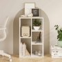 HANAH HOME Polica za knjige Monaco White - slika 3