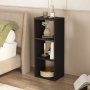 HANAH HOME Polica za knjige Canaria Black - slika 2