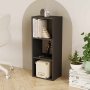HANAH HOME Polica za knjige Canaria Black - slika 3