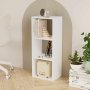 HANAH HOME Polica za knjige Canaria White - slika 3