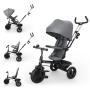 KINDERKRAFT TRICIKL ASTON 2 PLUS GREY - slika 1