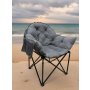 Bolzz Sklopiva stolica za kampovanje RELAX GRAY - slika 2