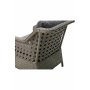 HANAH HOME Baštenska garnitura Rondi Dark Grey Honey - slika 4