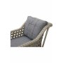 HANAH HOME Baštenska garnitura Rondi Dark Grey Honey - slika 5