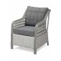 HANAH HOME Baštenska garnitura Rondi Dark Grey Light Grey - slika 5