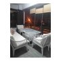 HANAH HOME Baštenska garnitura Hisar 3+1+1 Beige - slika 4
