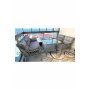 HANAH HOME Baštenska garnitura Hisar 3+1+1 Light Grey - slika 2