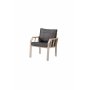 HANAH HOME Baštenska garnitura Nergiz 3+1+1 Brown - slika 2
