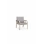 HANAH HOME Baštenska garnitura Nergiz 3+1+1 Milky Brown - slika 3