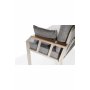 HANAH HOME Baštenska garnitura Nergiz 3+1+1 Milky Brown - slika 4