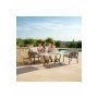 HANAH HOME Baštenska garnitura Nergiz Mermer 3+1+1 Beige - slika 3