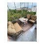 HANAH HOME Baštenska garnitura Manolya Beige Grey - slika 3
