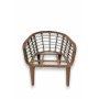HANAH HOME Baštenska garnitura Manolya Brown Cream - slika 4