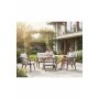 HANAH HOME Baštenska garnitura Manolya Brown Cream - slika 1