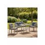 HANAH HOME Baštenska garnitura Manolya Dark Grey - slika 2