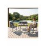 HANAH HOME Baštenska garnitura Manolya Dark Grey - slika 1