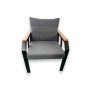 HANAH HOME Baštenska garnitura Nergiz 2+1+1 Dark Blue - slika 3