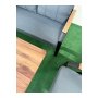 HANAH HOME Baštenska garnitura Nergiz 2+1+1 Dark Blue - slika 4