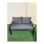 HANAH HOME Baštenska garnitura Nergiz 2+1+1 Dark Blue - slika 5