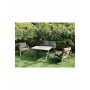 HANAH HOME Baštenska garnitura Nergiz 2+1+1 Honey Bubble - slika 4